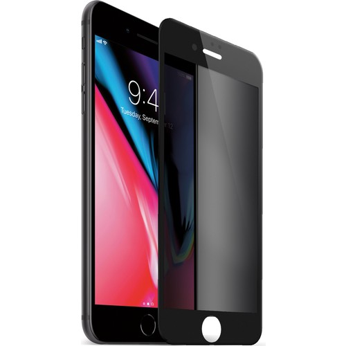 Ttec Airglass Privacy Pro Dört Yönlü Gizlilik Filtreli Cam Ekran Koruyucu iPhone 7 Plus / 8 Plus  (Siyah Ekran)