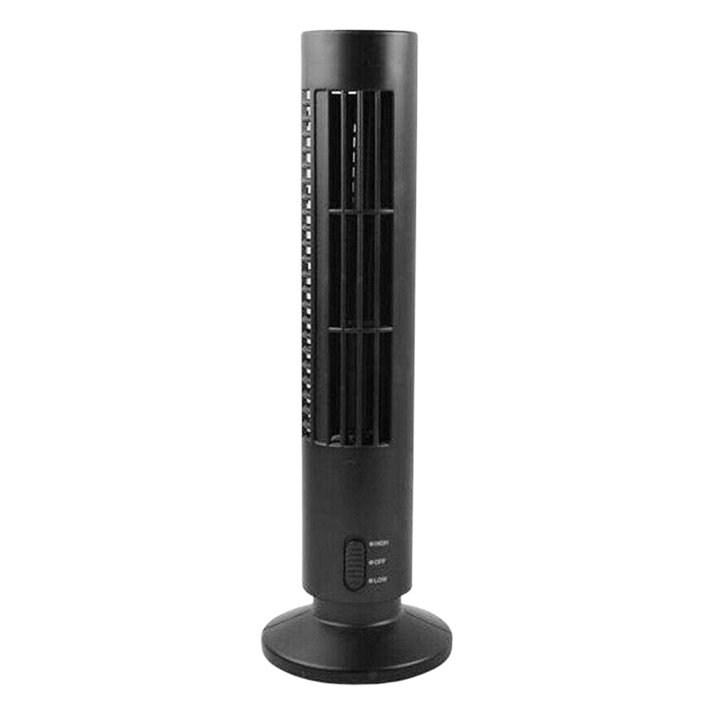Aksesuarcı Taşınabilir Mini Usb Kule Fan Usb Soğutma Fanı Mini Klima, Usb Vantilatör, Usb Klima 6954851004929 - SİYAH